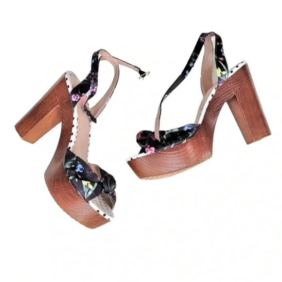 BETSEY JOHNSON | Nellie Floral Platform Sandal Size 9.5 - Picture 5 of 7